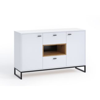 Kommode mit 2 Türen und 2 Schubladen OMAN