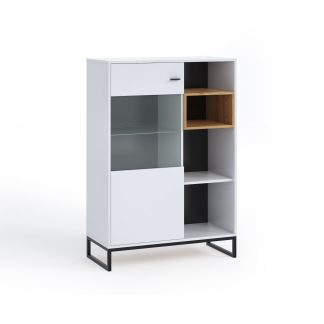 Vitrine mit 1 Tür OMAN