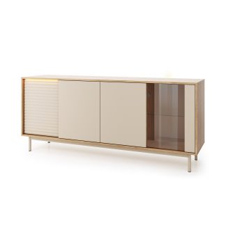 Kommode mit 4 Türen und LED-Beleuchtung TERRA