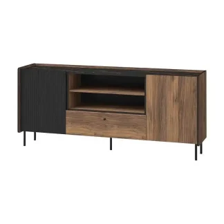 Kommode mit 2 Türen und 1 Schublade PIANO