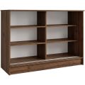 Horizon 120cm warmia orzech otwarte 2 biale tlo