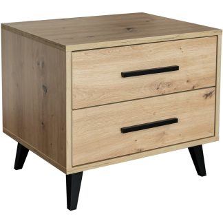 Nachttisch mit 2 Schubladen KAVO