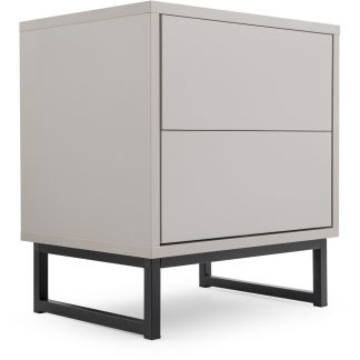 Nachttisch mit 2 Schubladen GIANA