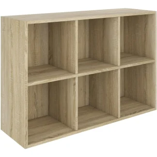 Bücherregal mit 6 Regalböden CLASSIC Sonoma