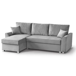 Ecksofa mit Schlaffunktion TERAMO Grau