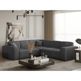 Ecksofa LUGANO Grau links