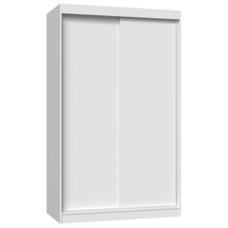 Schiebetürenschrank ROYAL 120 cm Weiß