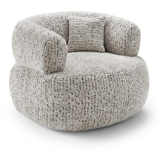 Drehsessel mit runder Form LAILA