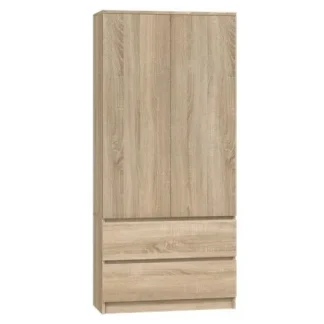 Drehtürenschrank ohne Spiegel JORN 90 cm SONOMA