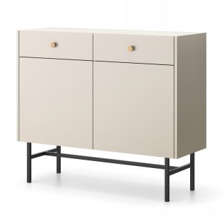 Kommode mit 2 Türen und 2 Schubladen DALIA