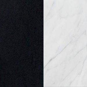 schwarz+marmor bianco
