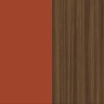 Kupferfarbig+Wallnuss Franklin Tobaco