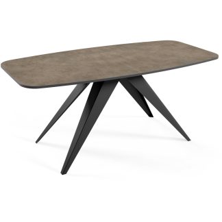 Ovaler Tisch mit Ausziehfunktion FERINI