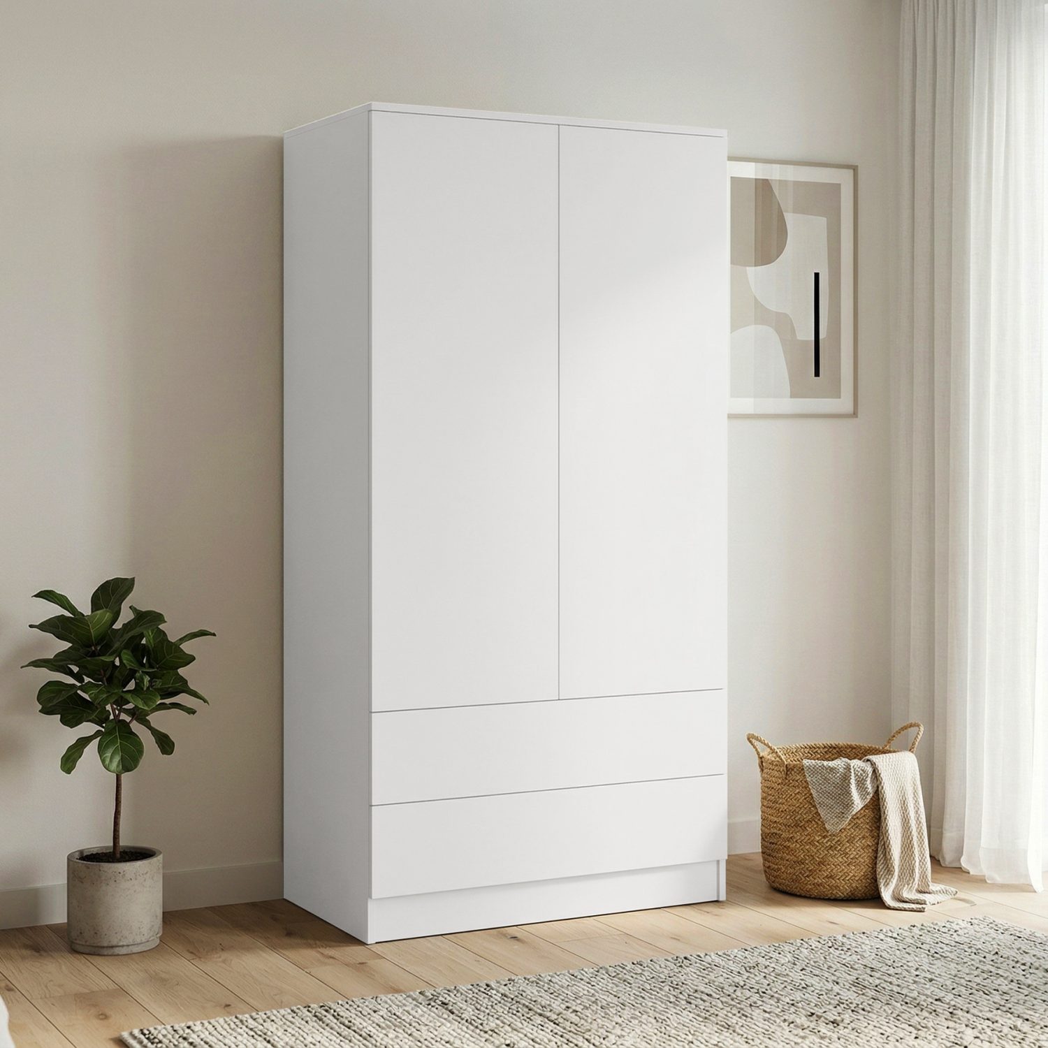 Classic szuflady bialy