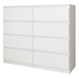 Kommode 100 cm mit 8 Schubladen LEMON