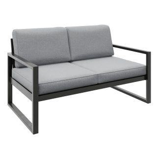 Gartensofa 2-Sitzer STELLA mit Metallrahmen