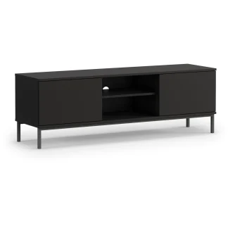 TV-Schrank 2D QUERTY Schwarz