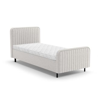 Einzelbett LAMI 90x200 mit Bettkasten und optional mit Matratze