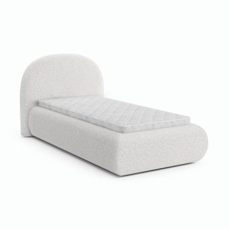 Einzelbett MOTTI 90x200 mit Bettkasten und optional mit Matratze