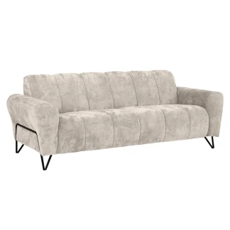 Sofa ohne Schlaffunktion VOLARE 3-Sitzer Beige