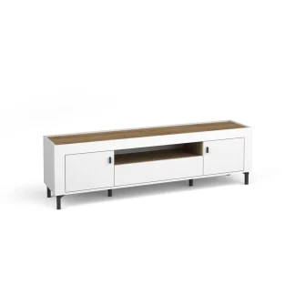 TV-Schrank mit 2 Türen und 1 Schublade MONTA weiß