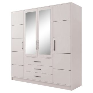 Drehtürenschrank mit Spiegel BALI D4 200 cm