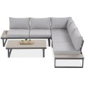 Emerson - Madison light grey front biale tlo