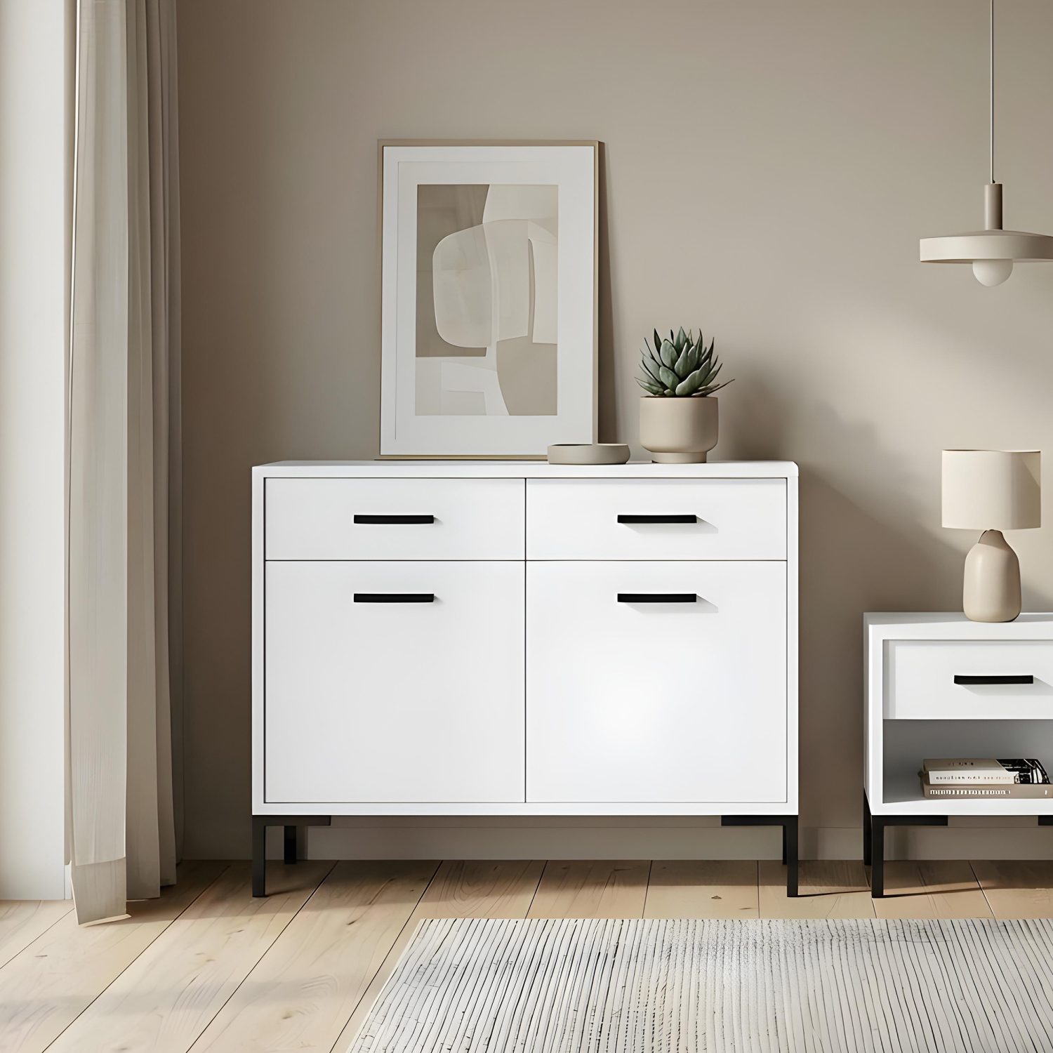 Komoda Selena 01 bialy