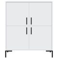 Komoda Selena 03 bialy front biale tlo