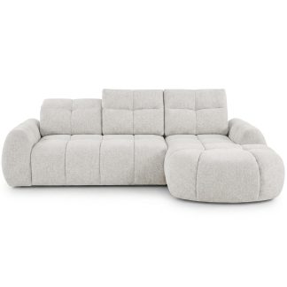 Ecksofa SOREL MINI mit verstellbarer Sitztiefe und Kopfstützen