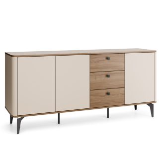 Kommode mit 3 Türen und 3 Schubladen 180 cm AURORA