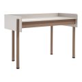 Biurko B11-A coffee beige biale tlo