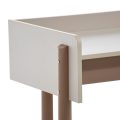 Biurko B11-A coffee beige detal 2 biale tlo