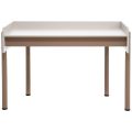 Biurko B11-A coffee beige front biale tlo