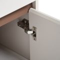 Biurko B12 coffee beige detal 2 biale tlo