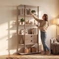 Regał R19 coffee beige lifestyle