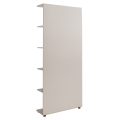 Regał R19 coffee beige tyl biale tlo