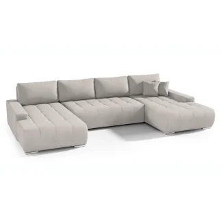 Ecksofa mit Schlaffunktion DRACO U Beige