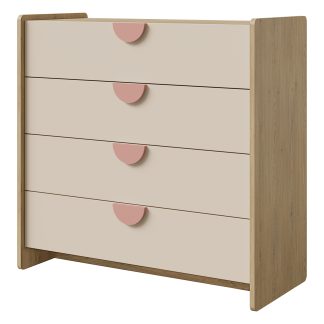 Kommode mit 4 Schubladen für Jugenzimmer LENA