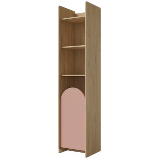 Bücherregal mit Tür und offenem Fach für Jugendzimmer LENA