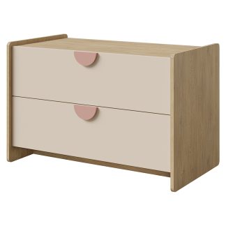 TV-Schrank mit 2 Schubladen für Jugendzimmer LENA