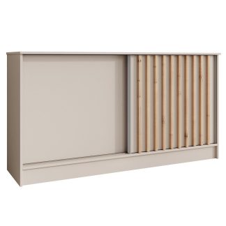 Kommode mit 2 Schiebetüren HORIZON Kaschmir+artisan 160 cm