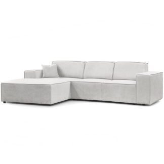 Ecksofa ohne Schlaffunktion PEDRO links Hellbeige