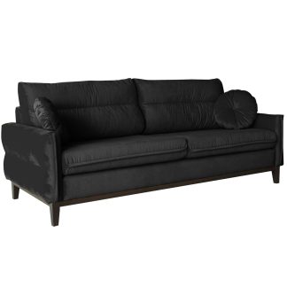Sofa Belweder 2-Sitzer Schwarz