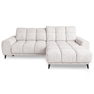 Ecksofa mit elektrisch ausfahrbarem Sitz und verstellbaren Kopfstützen MARCO MINI