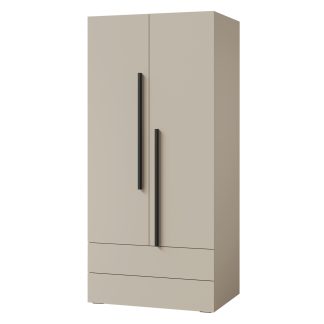 Drehtürenschrank mit 2 Türen und 2 Schubladen LARGO