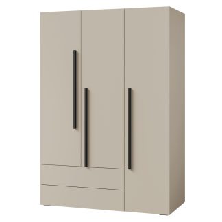 Drehtürenschrank mit 3 Türen und 2 Schubladen LARGO